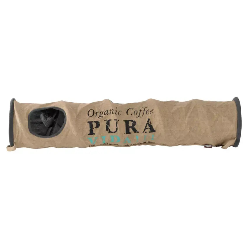 Túnel para Gatos Pura Vida Jute – Diversão Natural e Confortável